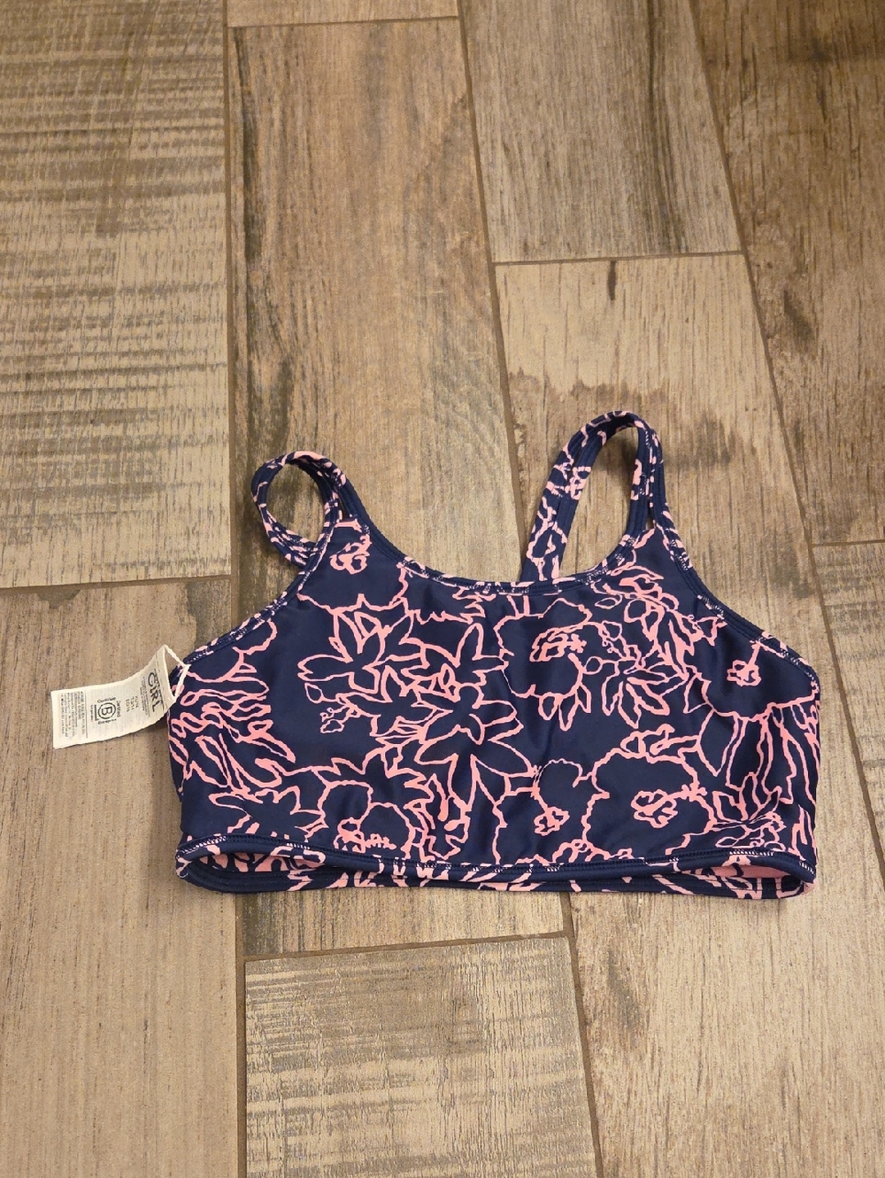 Athleta Girls Reverible Swim Top